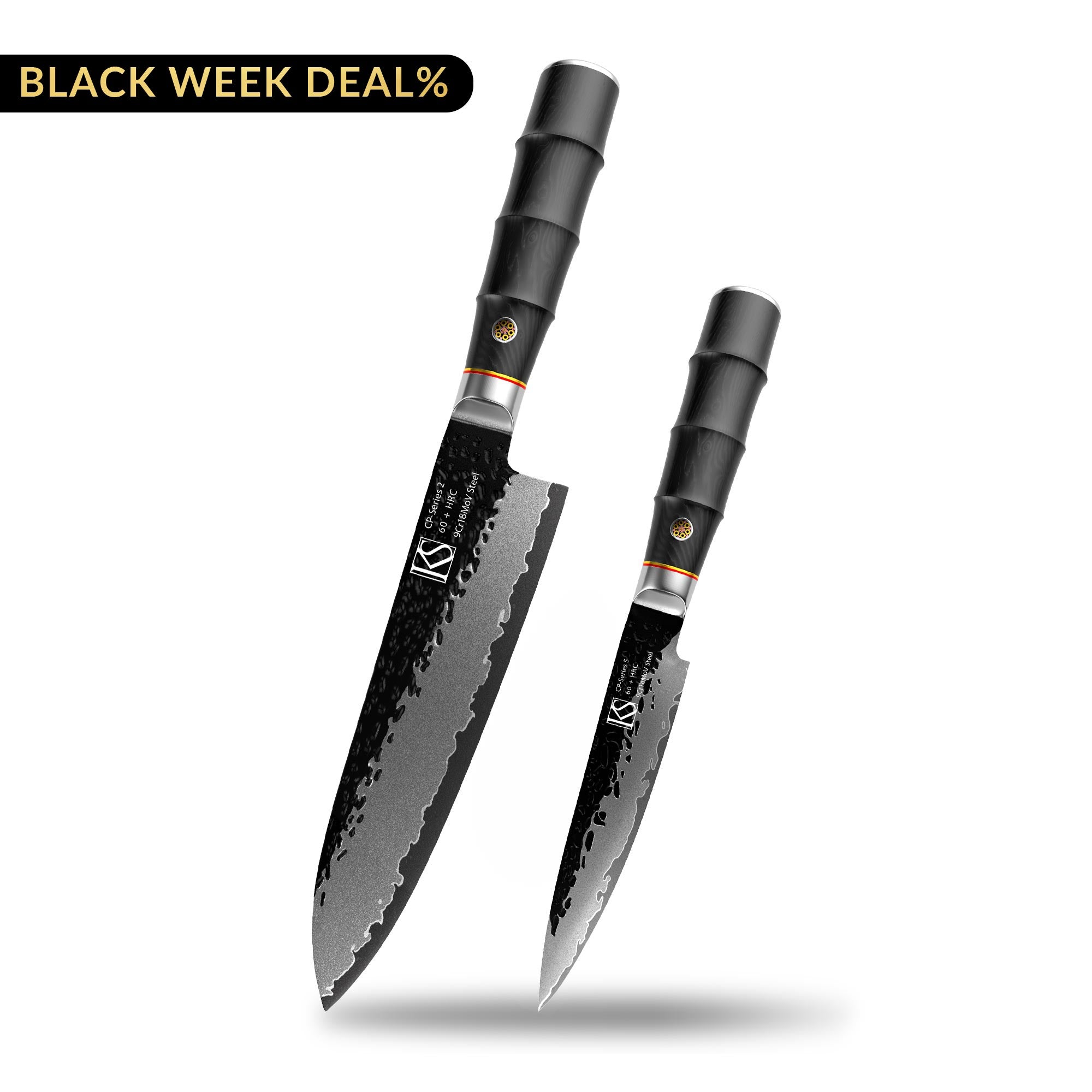 2pcs CP-Series Kochmesserset 1