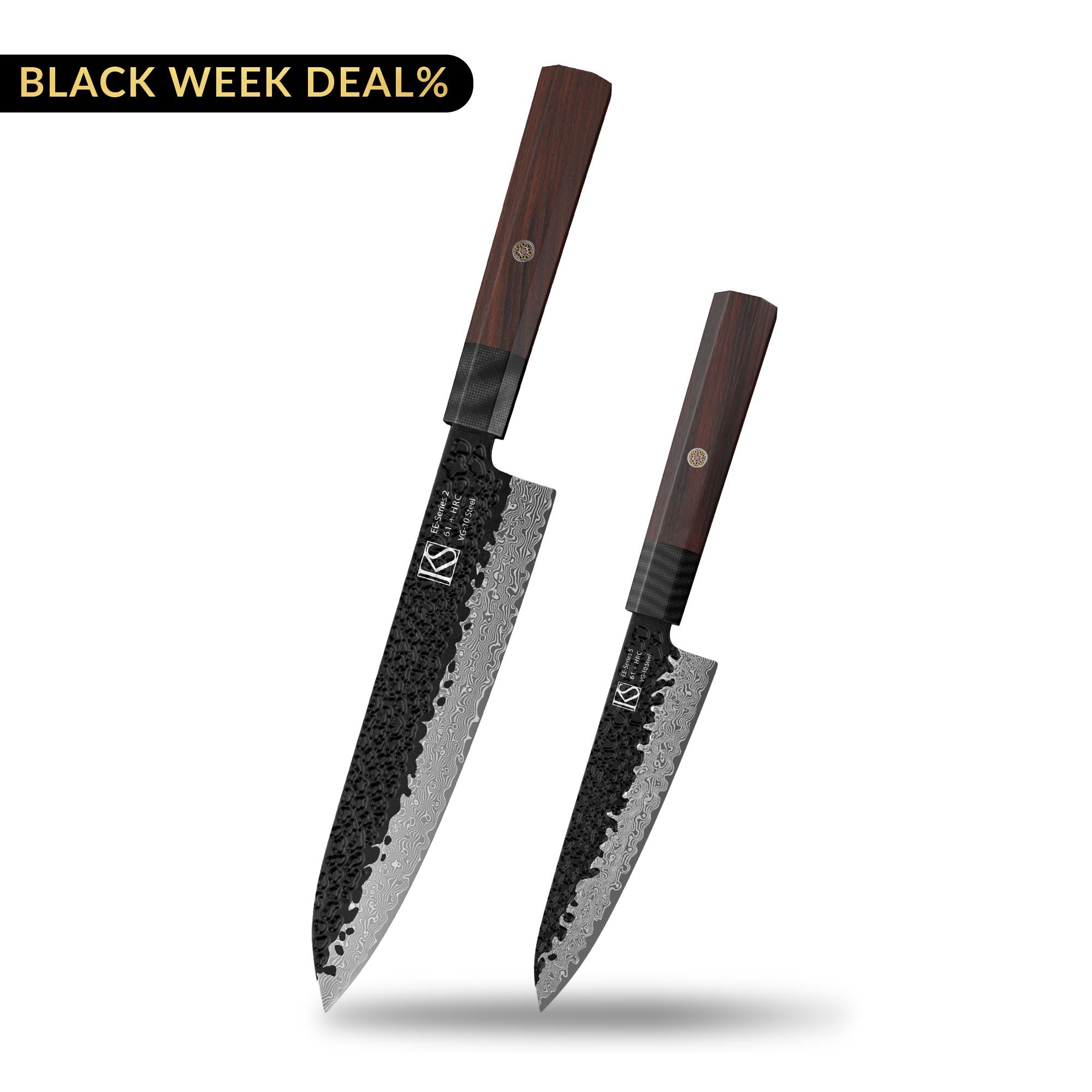 2pcs EE-Series Kochmesserset 1