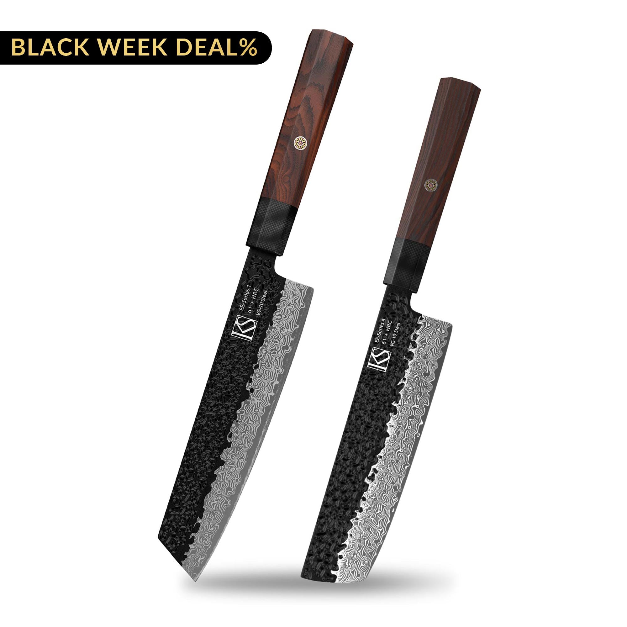 2pcs EE-Series Kochmesserset 2