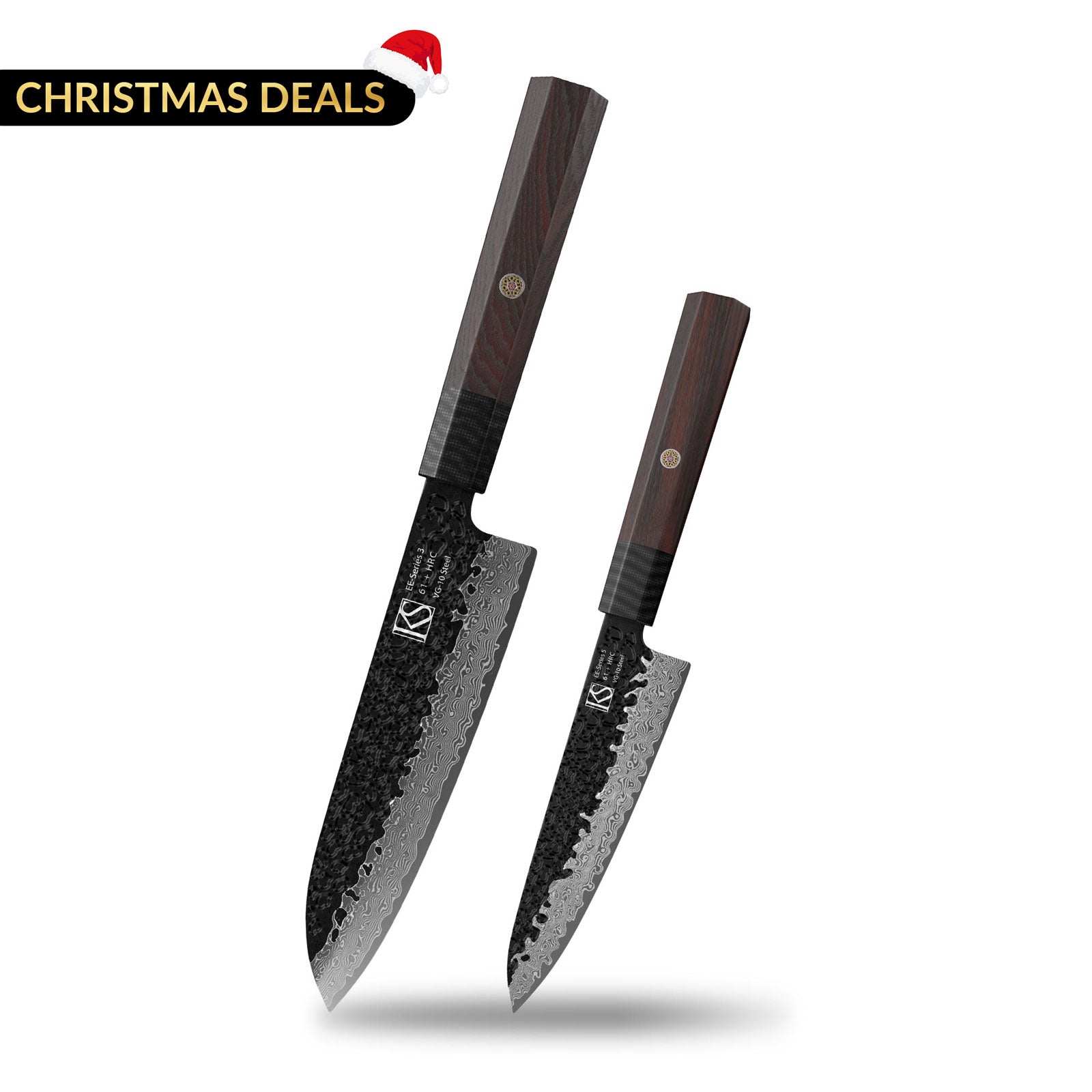 2pcs EE-Series Kochmesserset 3