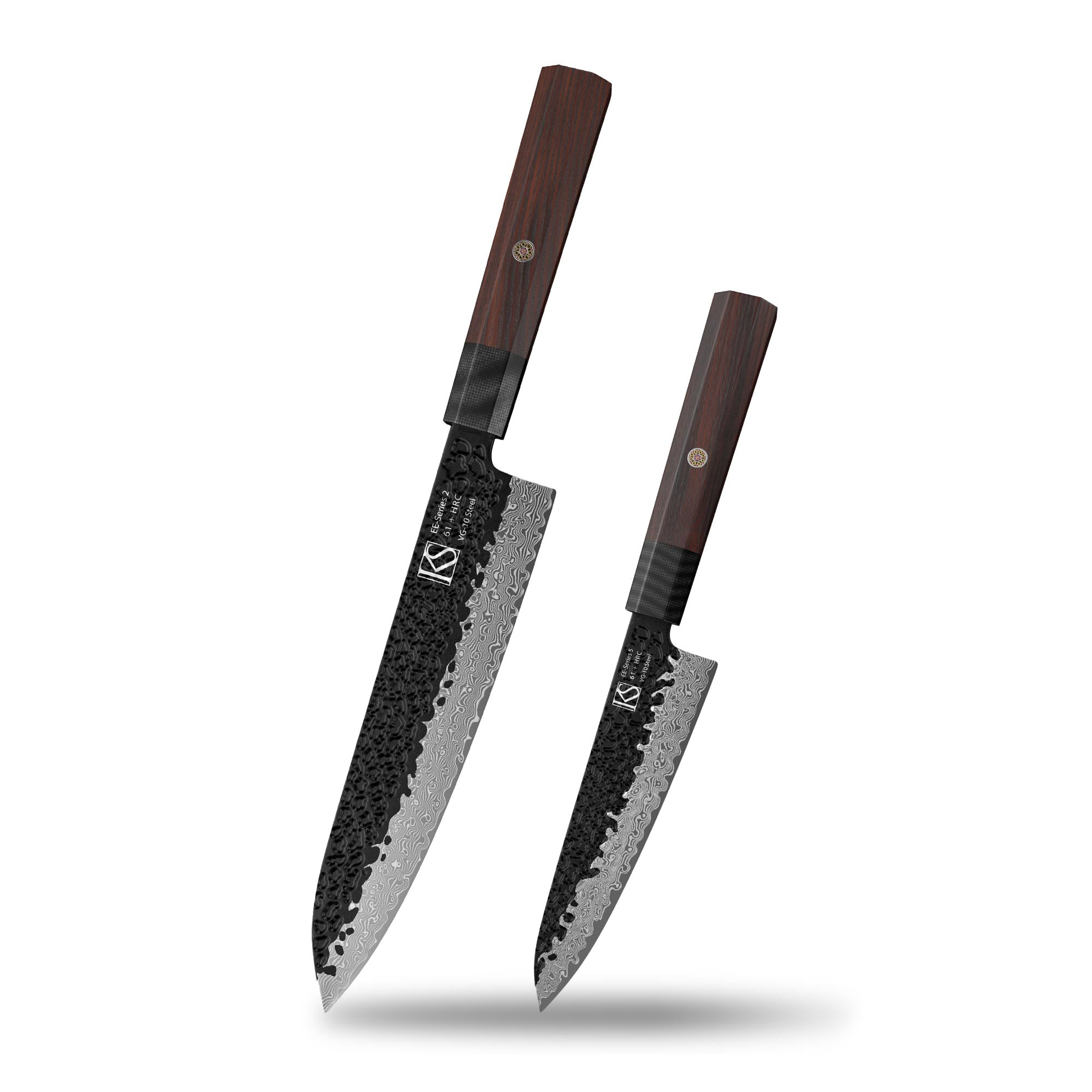 2pcs EE-Series Kochmesserset 1