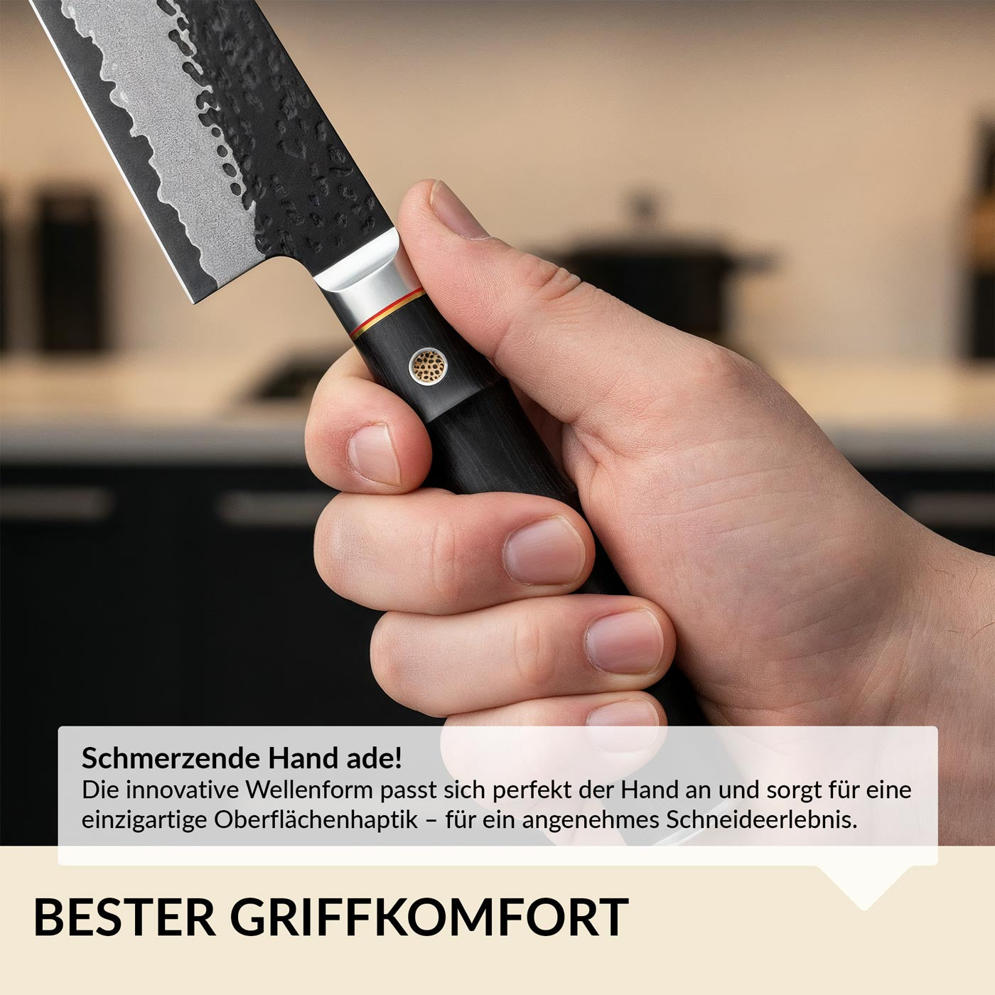 5pcs CP-Series Kochmesserset