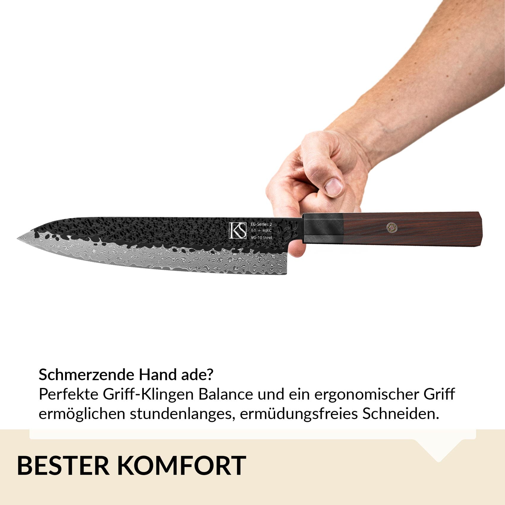 2pcs EE-Series Kochmesserset 1