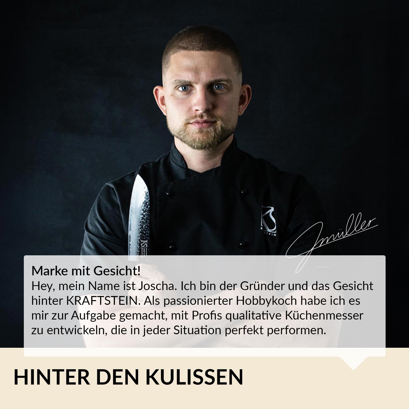 Damastmesser mit Glasfaser Griff