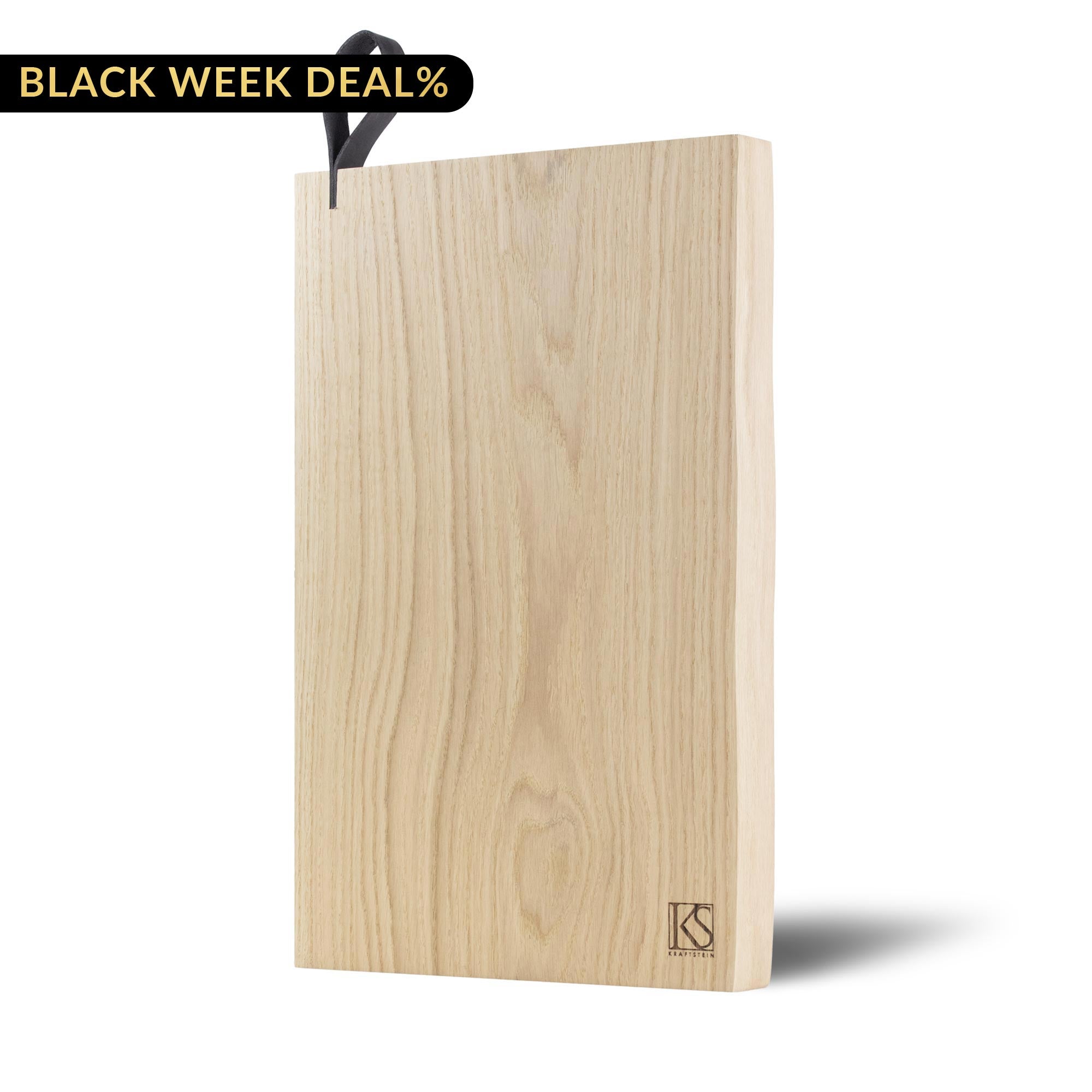 Schneidebrett Eiche Naturholzkante L