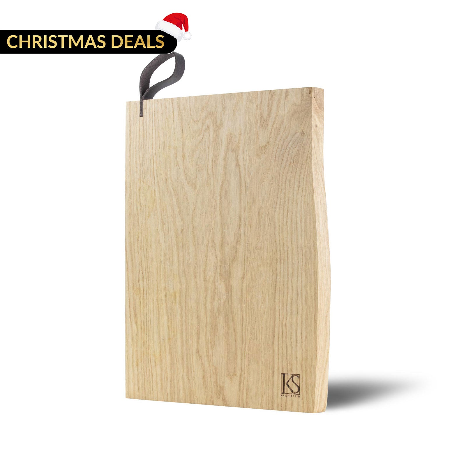 Schneidebrett Eiche Naturholzkante M