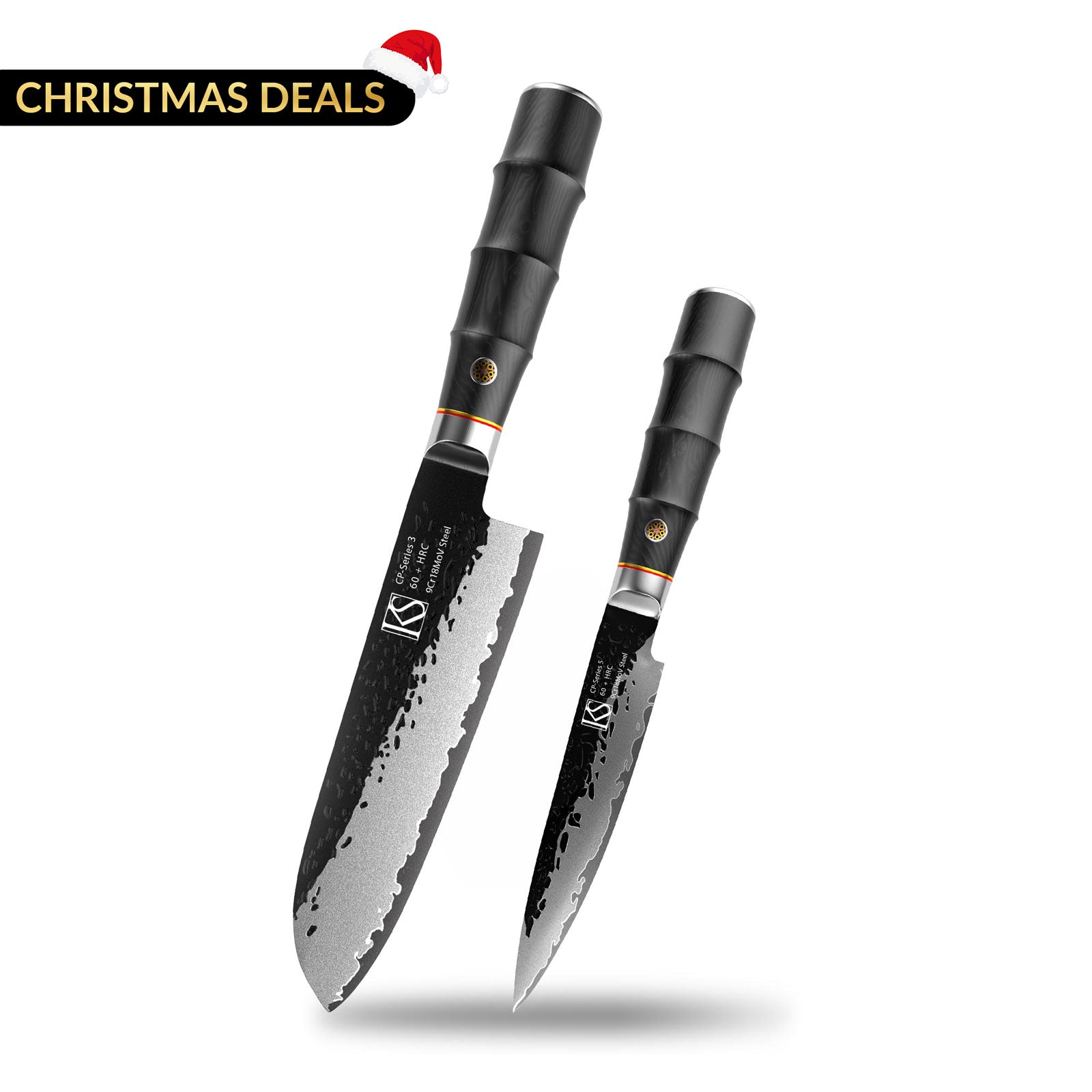 2pcs CP-Series Kochmesserset 3