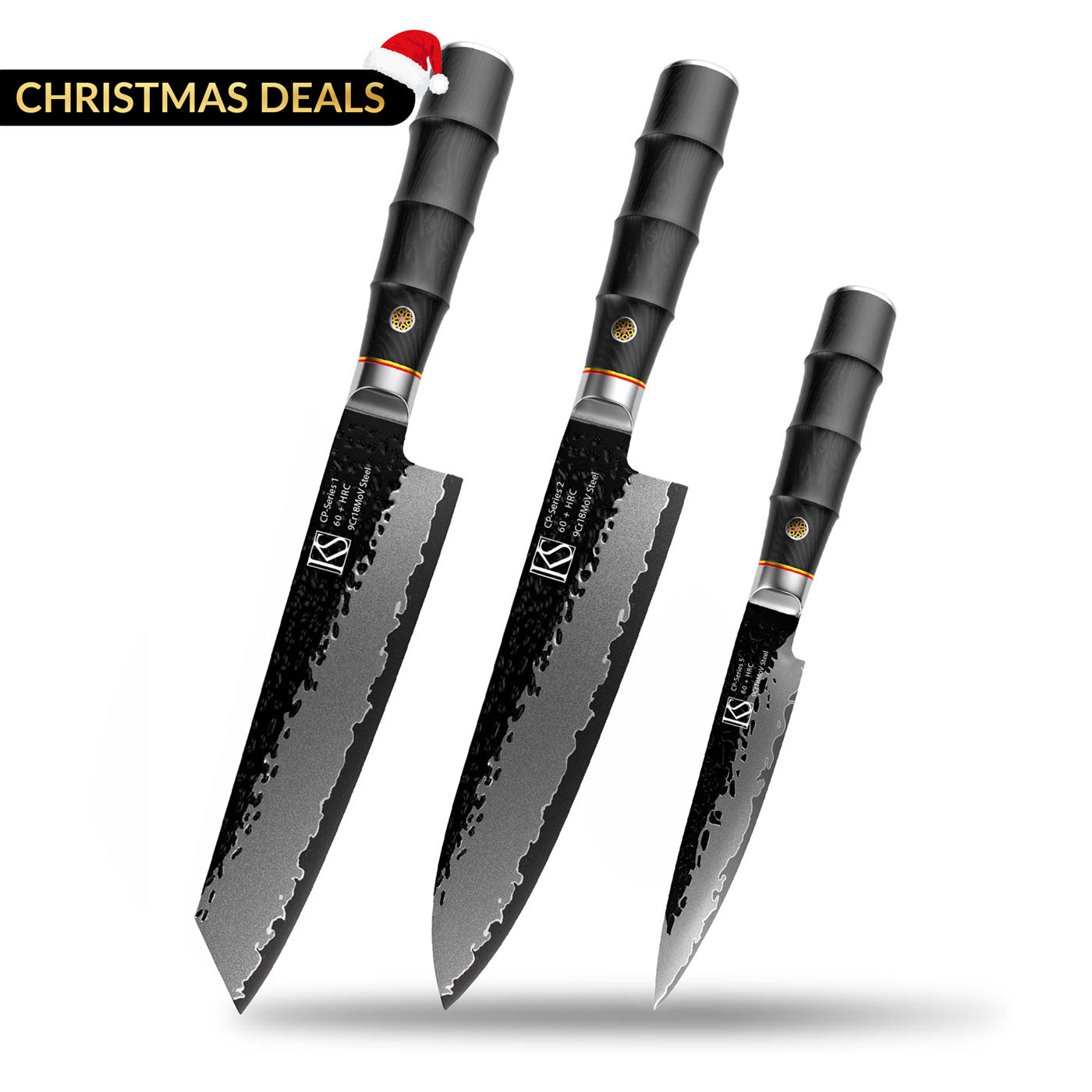 3pcs CP-Series Kochmesserset