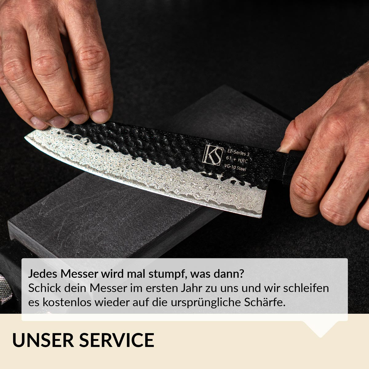 2pcs EE-Series Kochmesserset 3